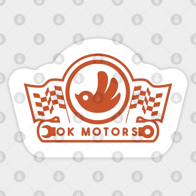 OK Motors Sticker by SJBTees